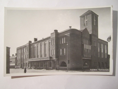 VANHA Postikortti Kotka 1950-l Alkup.Mallikappale