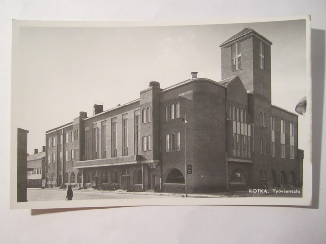 VANHA Postikortti Kotka 1950-l Alkup.Mallikappale
