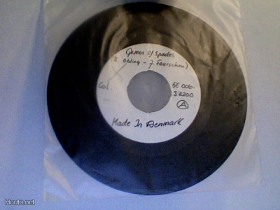 MADE IN DENMARK::QUEEN OF SPADES / SHOTGUN:VINYL RARE TEST !