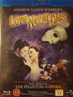LOVE NEVER DIES BLU-RAY