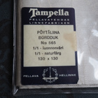 DORA JUNG / TAMPELLA Kielo, pöytäliina, 130 c 130 cm, UUSI - pikkukuva 4
