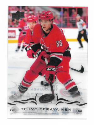2018-19 Upper Deck Clear Cut #287 Teuvo Teräväinen