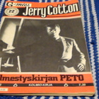 JERRY COTTON NO 22/1982 - Ilmestyskirjan PETO - pikkukuva 1