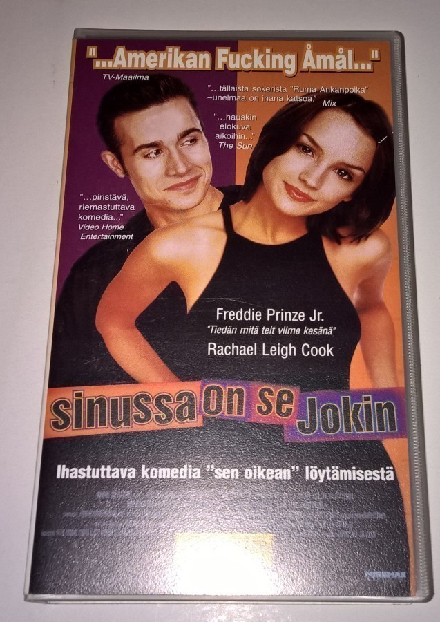 SINUSSA ON SE JOKIN  VHS