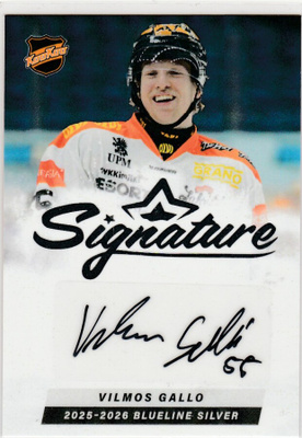 2025/26 Blueline Silver signature Gallo , KooKoo /80