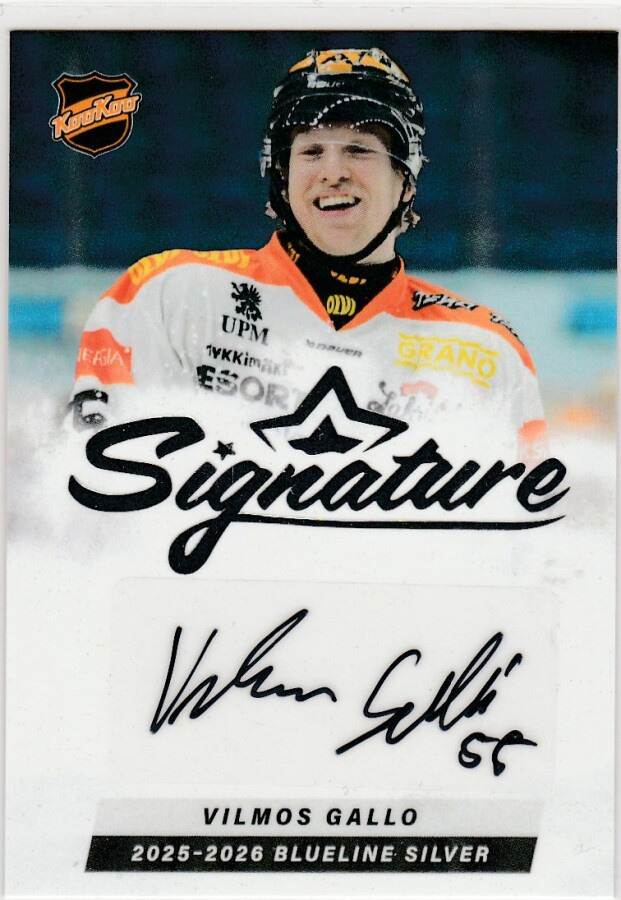 2025/26 Blueline Silver signature Gallo , KooKoo /80