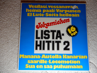 JOKAMIEHEN LISTAHITIT 2,  LP-LEVY