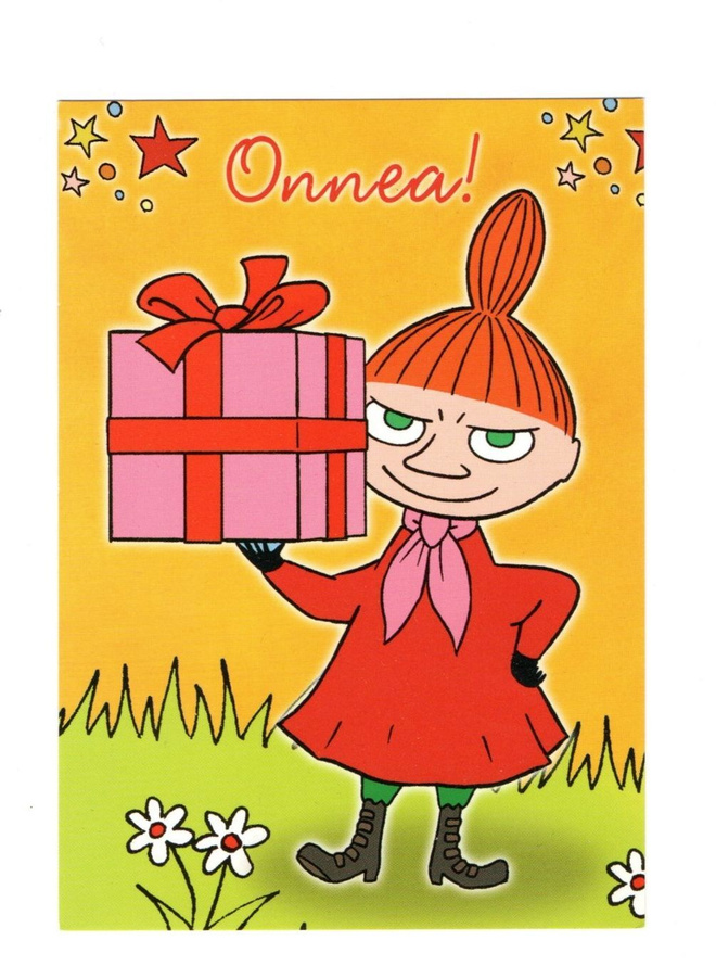 °"ONNEA!°" -KORTTI / Pikku Myy (Muumi)