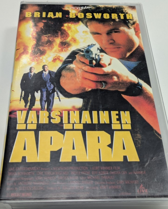 Varsinainen Äpärä (VHS) "One Tough Bastard" Brian Bosworth