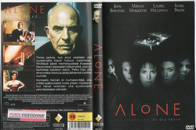 ALONE	(2 301)	k	-FI-	DVD	suomik.		miriam margolyes	2001