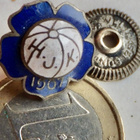 VANHA Ruuvimerkki HJK 1907 Jalkapallo Pullea Velj. Sundqvist - pikkukuva 1