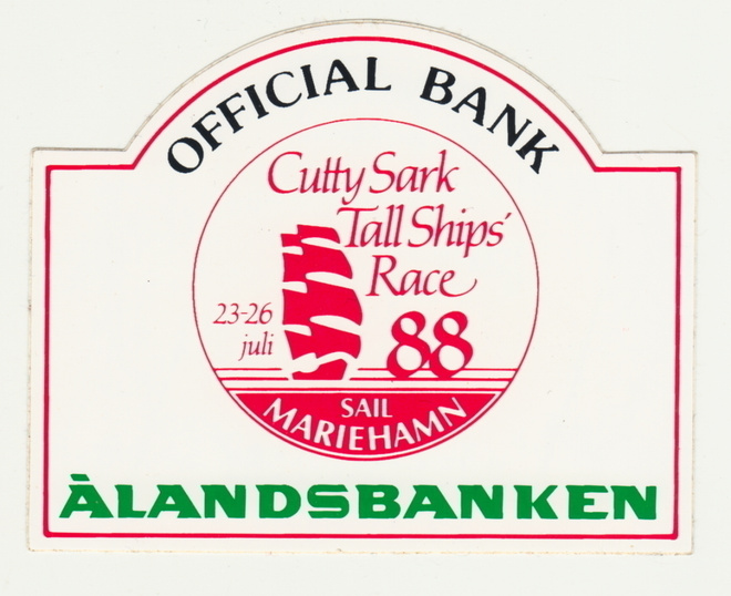 Tarra Cutty Sark Tall Ships' Race 1988 Mariehamn
