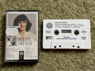 Paula Koivuniemi paulan parhaat 1981 c kasetti