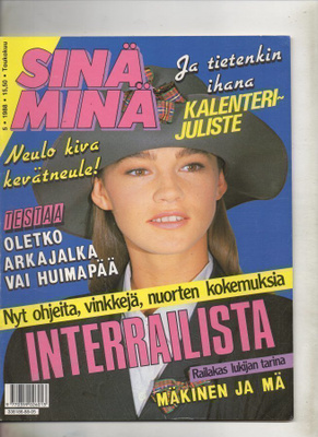 Sinä Minä n:o 5 1988 Mäkinen ja mä. Suuri rakkauteni.