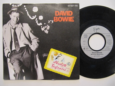 David Bowie Absolute Beginners 7" sinkku