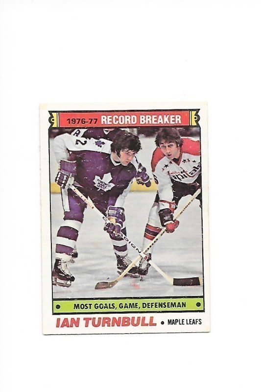 1977-78 OPC #215 Ian Turnbull Toronto Maple Leafs
