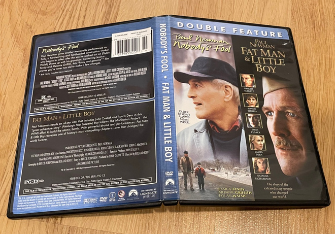 Paul Newman: Nobody's Fool / Fat Man & Little Boy R1