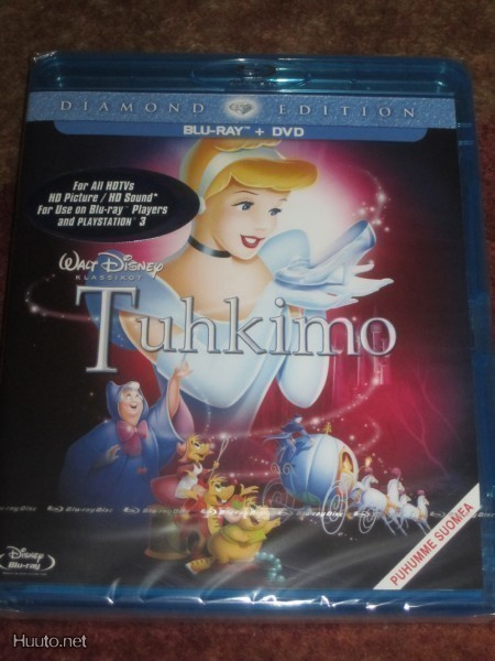 TUHKIMO - BLU-RAY + DVD - Disney klassikko 12 - muoveissa