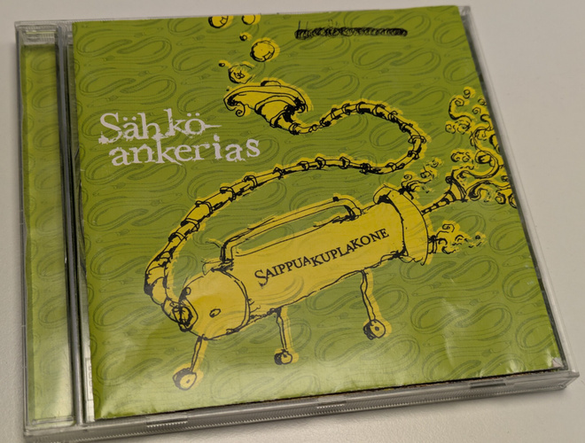 Sähköankerias - Saippuakuplakone (CD+1) Kimmo Haikonen