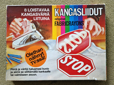 Vintage kangasliidut hienot
