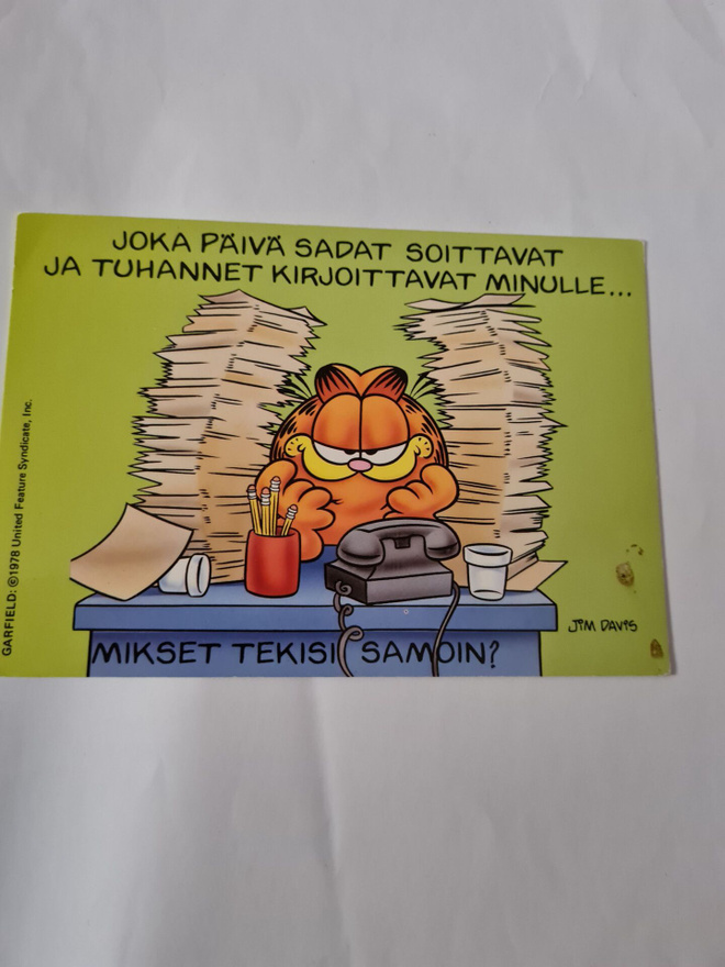 Karvinen kortti - joka päivä sadat...
