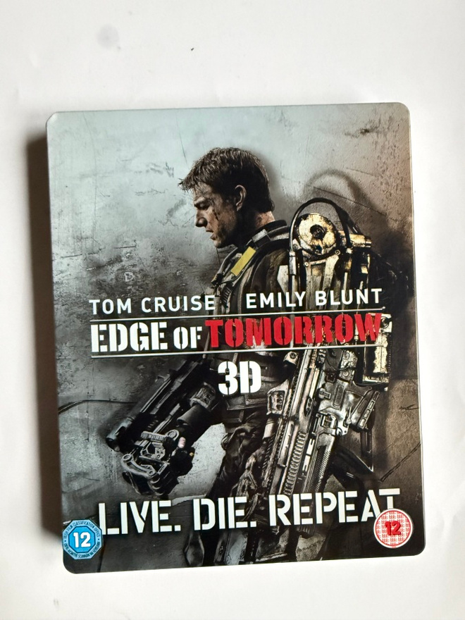 EDGE OF TOMORROW - 3D Blu-ray Steelbook