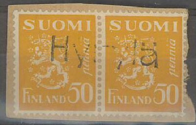 Hyrylä rivileima 50p keltaunen pari