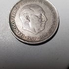 25 ptas espanja 1957 KL 4 - pikkukuva 2