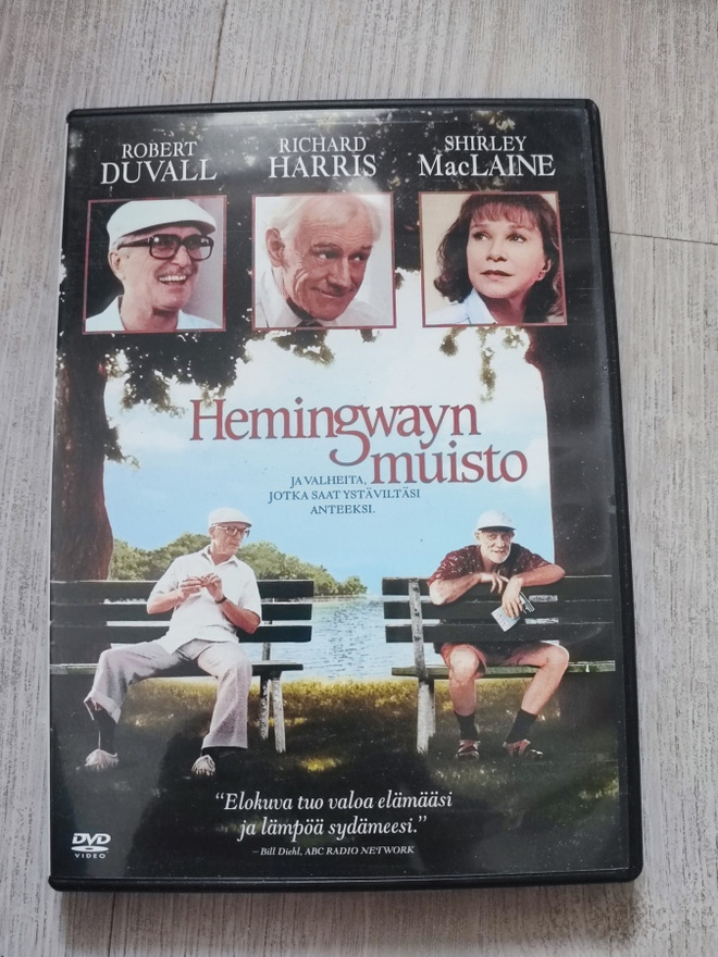 Hemingwayn muisto Robert Duvall Richard Harris