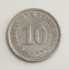 Saksa 10 Pfennig 1908G - pikkukuva 1