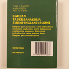 Jyrki K. Talvitie : Kaupan taskusanakirja Suomi-englanti-... - pikkukuva 2