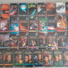 VHS: STAR TREK VOYAGER. Kaudet 1-4 (1995-1998) 45xVHS - pikkukuva 2