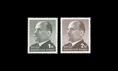 DDR 1481-2 ** Käyttösarja Ulbricht (1969)