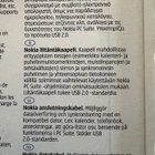 Vanhojen Nokia puhelinten datakaapeli - usb data sync cable - pikkukuva 4