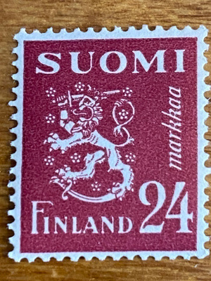 LEIJONAMALLI 1930 24PENNIÄ**