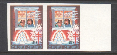 Tub joulumerkki 1978 Hammastamaton pari