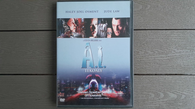 DVD: A.I. Tekoäly, 2xDVD (Steven Spielberg 2002)