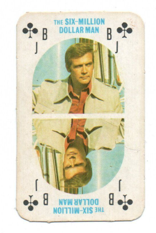 Purkkakuva THE SIX-MILLION DOLLAR MAN. Risti