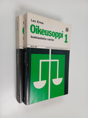 Leo Erme : Oikeusoppi keskiastetta varten 1-2