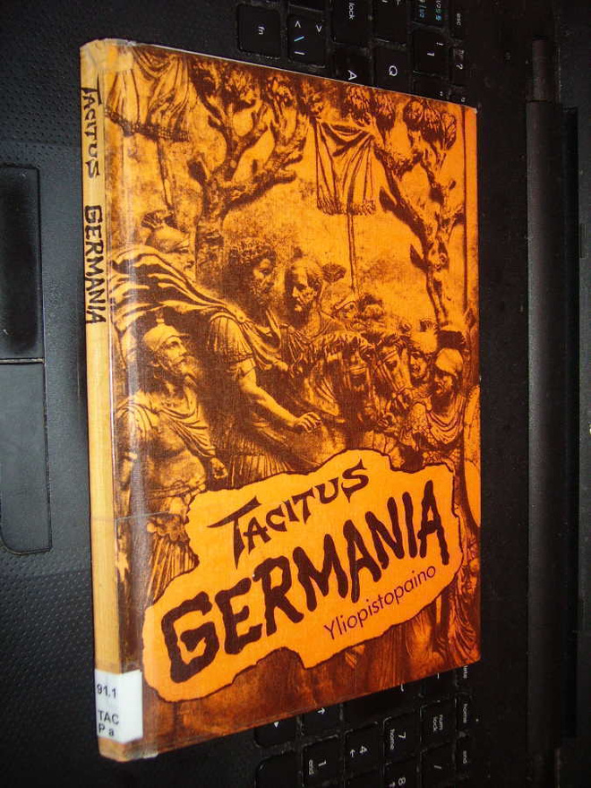 Tacitus : GERMANIA ( 2 p. 1988 ) sis. postikulun