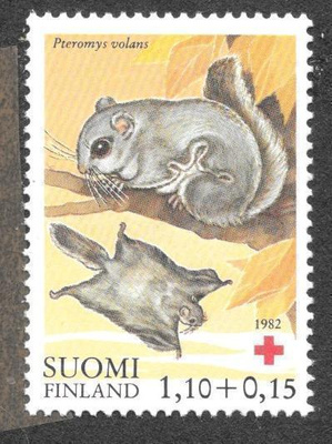 Punainen risti 1982 1,10+0,15mk (LAPE 912) **