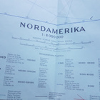 Vintage nordamerika 1:8.000.000 kümmerly & frey ag. bern Map - pikkukuva 4