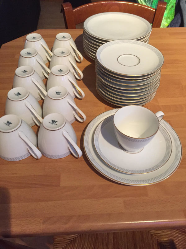Kahvikupit 10 kpl lautasineen, Thomas made in Germany