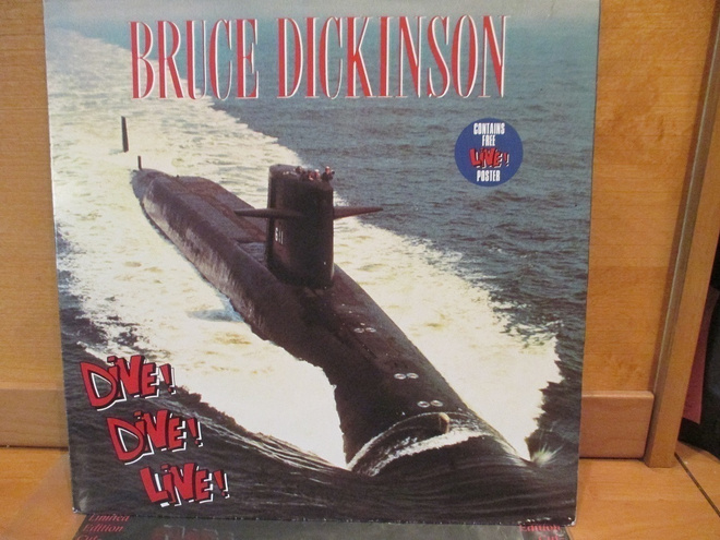 BRUCE DICKINSON:DIVE!,DIVE!,DIVE! 12" SINKKU