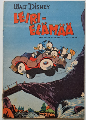 AKU ANKKA 7 B 1955 - Leirielämää