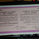 Suomi Obligaatio LittC 10000mk 1956 26/6 - pikkukuva 1
