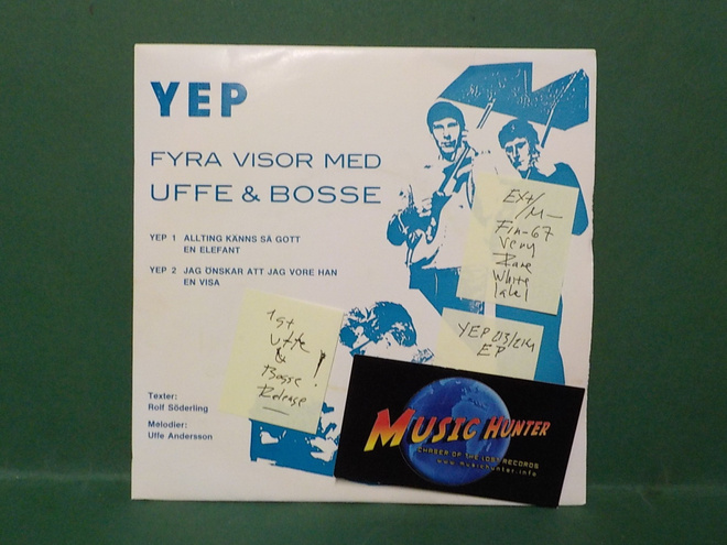UFFE OCH BOSSE - FYRA VISOR MED UFFE & BOSSE EX+/M- 7"