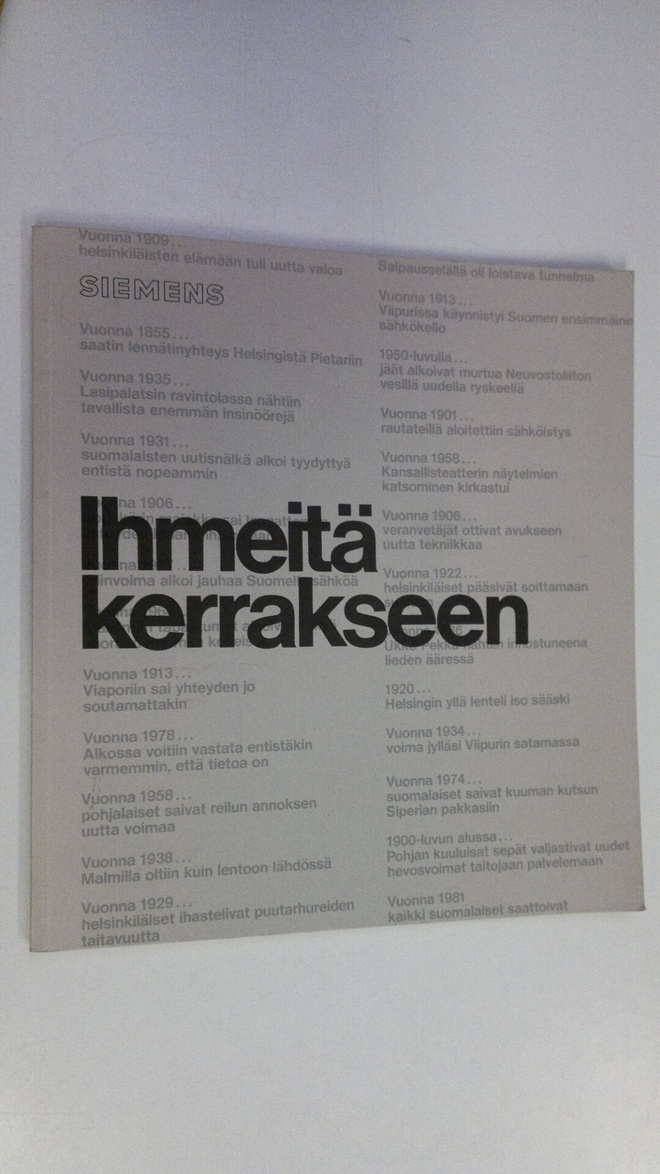 Ihmeitä kerrakseen