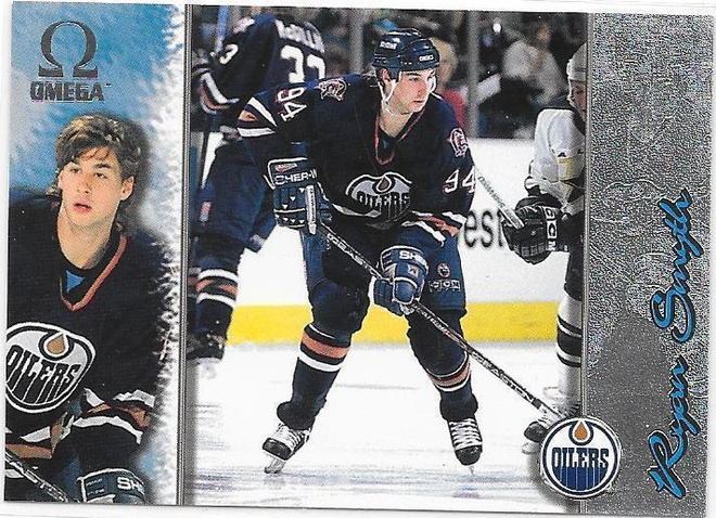 1997-98 Pacific Omega #95 Ryan Smyth Edmonton Oilers