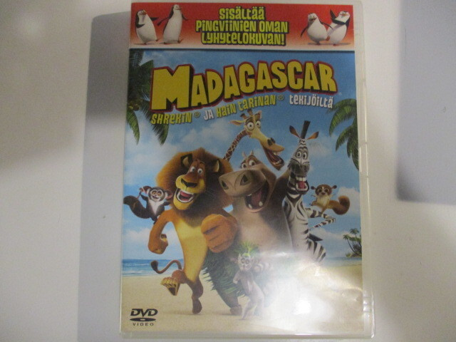DVD MADAGASCAR
